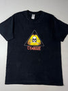 Cyanide Skull & Crossbones Graphic T-Shirt – Black (L)