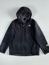 Adidas Black Hooded Puffer (XL)