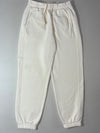 New Balance Cream Off-White Fleece Joggers (W:26) (L:37)