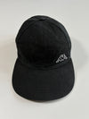 Vintage Kappa Black Embroidered Logo Cap (Adjustable)