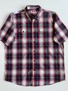 Wrangler Plaid Short Sleeve Button-Up Shirt (XL)
