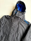 Superdry Original Windcheater Black/Cobalt Fleece-Lined Jacket (S/M)