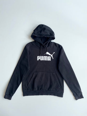 Puma – Puma Essentials Pullover Hoodie – Black (S)