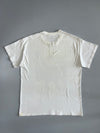 Bruce Lee White Graphic Tee B&W Nunchaku Photo Print (L)