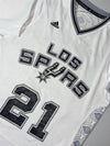 Adidas NBA “Los Spurs” City Edition Jersey #21 White (L)
