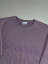 Columbia Tonal Embossed Logo Crewneck – Dusty Purple (M)