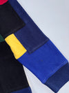 Polo by Ralph Lauren Colorblock Patchwork Rugby Shirt  (L)