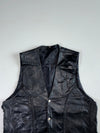 Super Premium Original Bomber Leather Vest (XL)