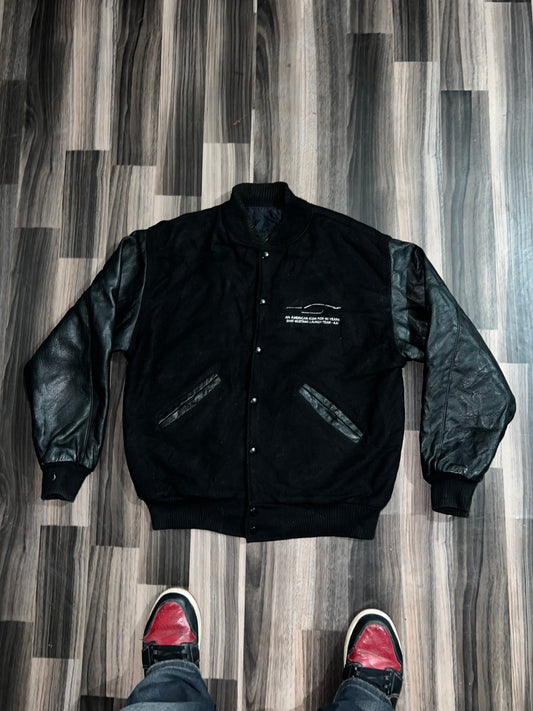 ZMustang Varsity Jacket Leather Sleeve (M/L)