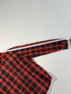 Vintage Harley-Davidson Red Black Plaid Sherpa Lined Shirt Jacket (XL)