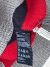 Tommy Hilfiger Red & Navy Rugby Stripe Knit Sweater (S)