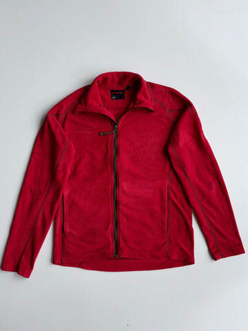 Mammut Swiss Design Fleece Zip-Up Jacket – Red  (M)