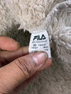Fila Cream Sherpa Fleece Snap Jacket (S)