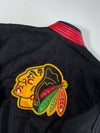 MPM Array | Willowdale Blackhawks Varsity Jacket Black Red (M/L)