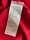 Abercrombie & Fitch Chenille Spellout Long Sleeve Tee Red Men’s (L)