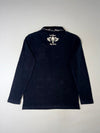 Big Train Osaka Japanese Oni Embroidered Long Sleeve Polo (L)