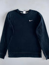 Nike | Mini Swoosh Crewneck Sweatshirt | Washed Black (M)
