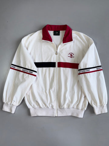 Vintage Santa Barbara Polo & Racquet Club White Jacket (L)