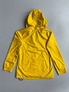 Reebok | Yellow Hooded Rain Jacket | (XS)
