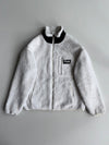 FILA | Biella Italia Sherpa Fleece Full-Zip Jacket | White (XL)