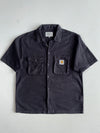 Carhartt WIP Seersucker Short Sleeve Shirt (L)