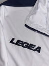 Legea White & Navy Zip-Up Track Jacket (L)