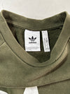 Vintage Adidas Olive Green Trefoil Crewneck Sweatshirt (L)