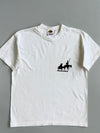 Vintage Don Quixote Silhouette Chest Print T-shirt (Xs)