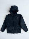 The North Face Fleece Hooded Zip Jacket – Black (s)