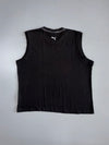 Puma Black Sleeveless Tank (XXL)