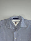 Tommy Hilfiger Crest Striped Dress Shirt (2XL/3XL)