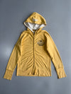 Roots Athletic Dept Yellow Distressed Double Zipper Zip up (S)