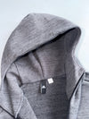 Adidas Z.N.E Grey Melange Zip Up (S)