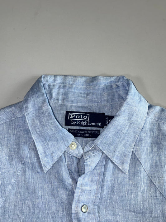 Polo Ralph Lauren Linen Western Shirt (S)