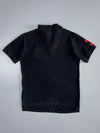 Polo Ralph Lauren Black Big Pony Polo | Red Embroidery (M)
