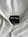 Thrasher Magazine Flame Sleeve Zip-Up Hooded Jacket (M)