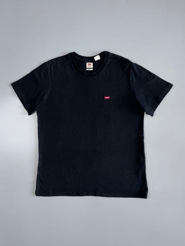 Levi’s Black Crewneck T-Shirt | Solid (L)