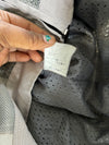 Duhan | Grey White Mesh Riding Jacket (S)