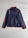 Fila Navy Windbreaker Jacket with Pink Stripe Women’s (S/M)