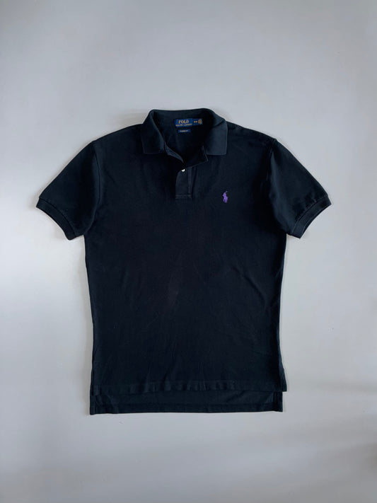 Polo Ralph Lauren Slim Fit Pique Polo Shirt
Black with Purple Pony (L)