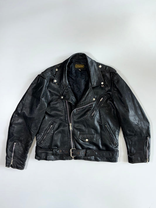Cowhide Premium Original Pure Leather Jacket (L)