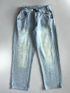 Jordan Brand 20th Anniversary Baggy | Distressed Denim Jeans (W28 |L:41)
