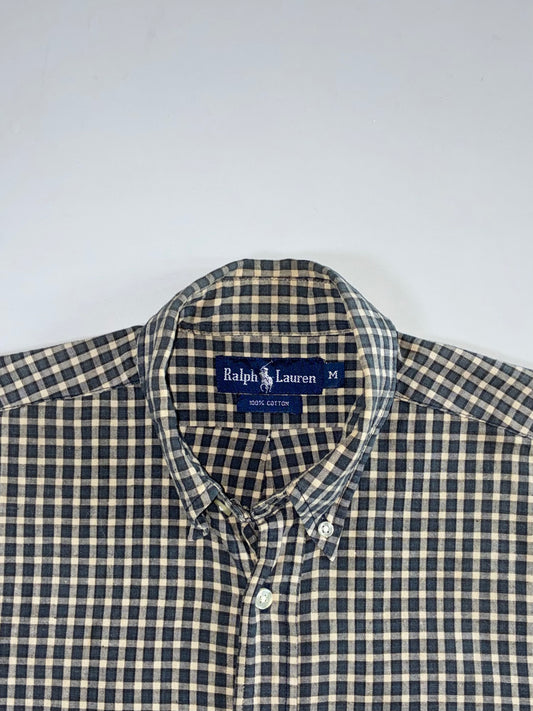 Ralph Lauren Grey Check Shirt (M/L)