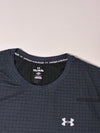 Under Armour Seamless Grid Knit Fitted Tee, Black (2XL)