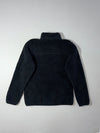 Vintage Columbia Black Sherpa Fleece Zip-Up Jacket (M)