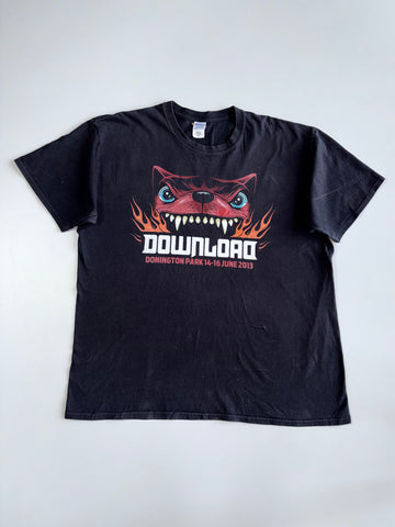 Vintage Graphic Printed Premium T-shirt (XL)
