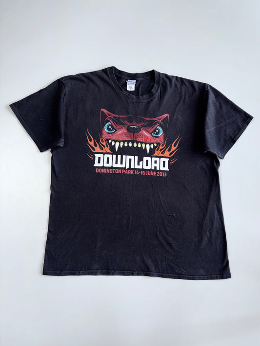 Vintage Graphic Printed Premium T-shirt (XL)