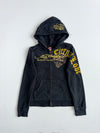 Ed Hardy | Black Gold Eternal Love Tiger Zip Hoodie Women’s (Xs)
