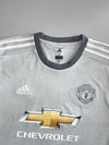 Adidas Manchester United 2017/18 Away Jersey — Lukaku #9 | Chevrolet | Premier League Patch (L/XL)