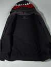 Vintage Reputation Black Lightning Shark Full Zip Hoodie (M)